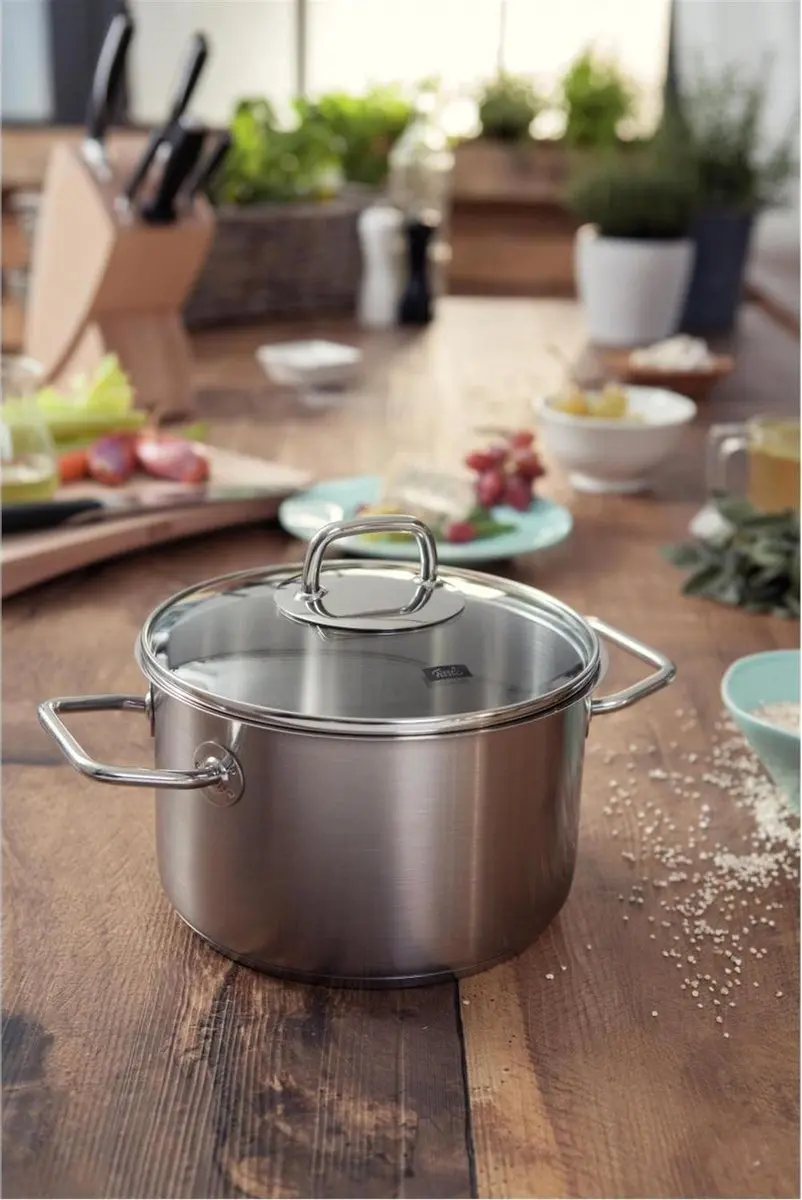 Fissler Viseo 4-delige Kookpannenset RVS - 8 Stuks