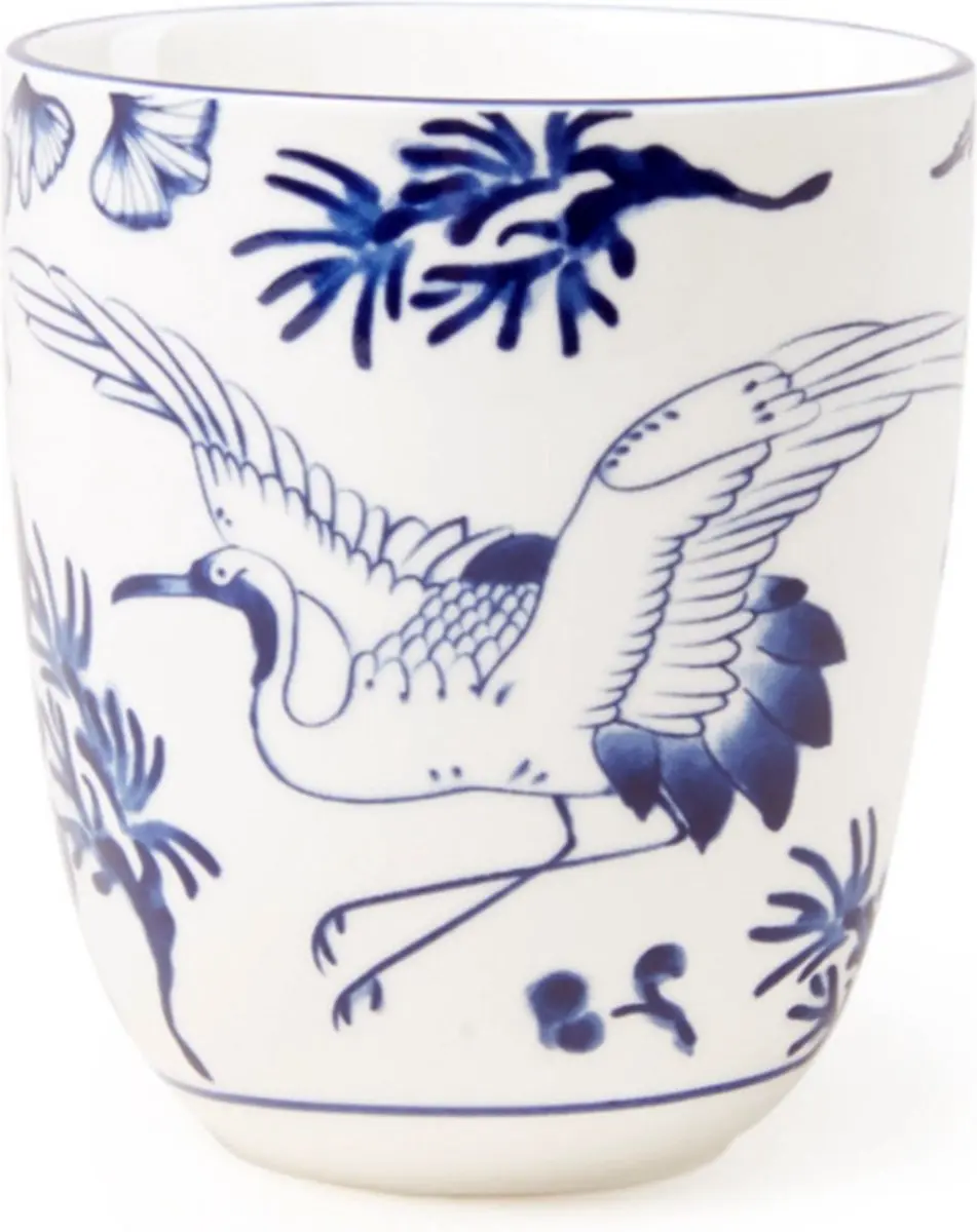 Tokyo Design Studio Flora Japonica Theeset - 1300ml - 5-delig - Blauw/Wit