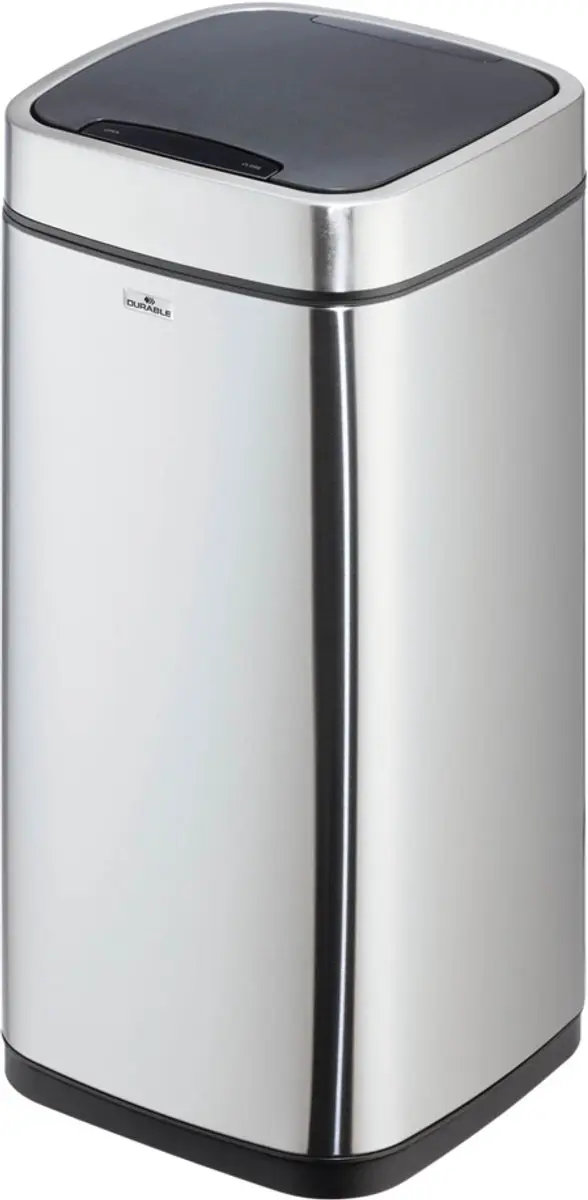 Durable 2 TOUCH Prullenbak Sensor 12L - Zilver