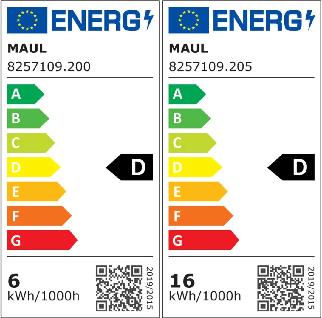 MAULjura LED Vloerlamp 7x16W - Zilver - afbeelding 6 van 6