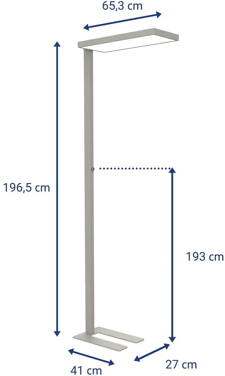 MAULjura LED Vloerlamp 7x16W - Zilver