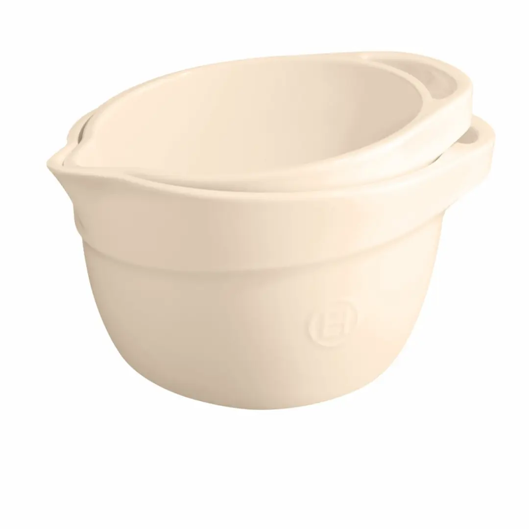 Emile Henry Beslagkom Argile 3.5L - Crème