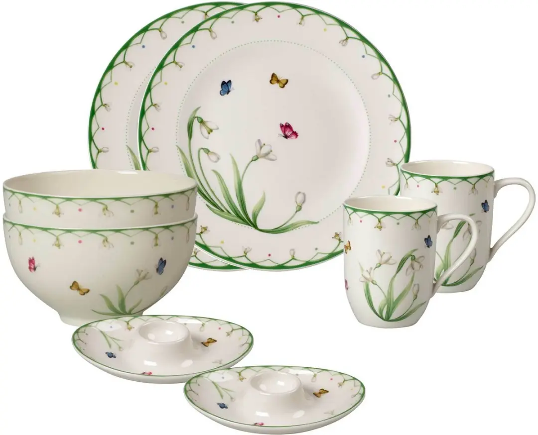 Villeroy & Boch Breakfast for Two 8-delig Set