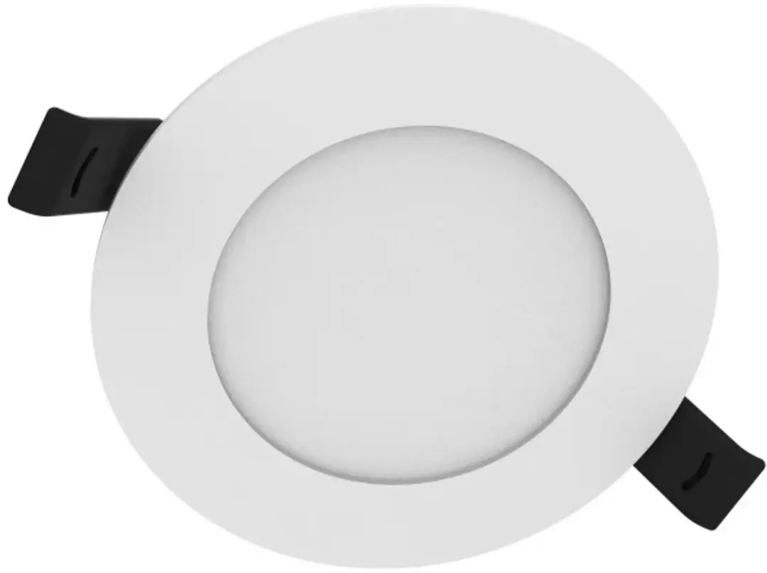 LEDVANCE Downlight Slim Alu 9.5W 900lm 90° - IP44 - DALI dimbaar - Wit
