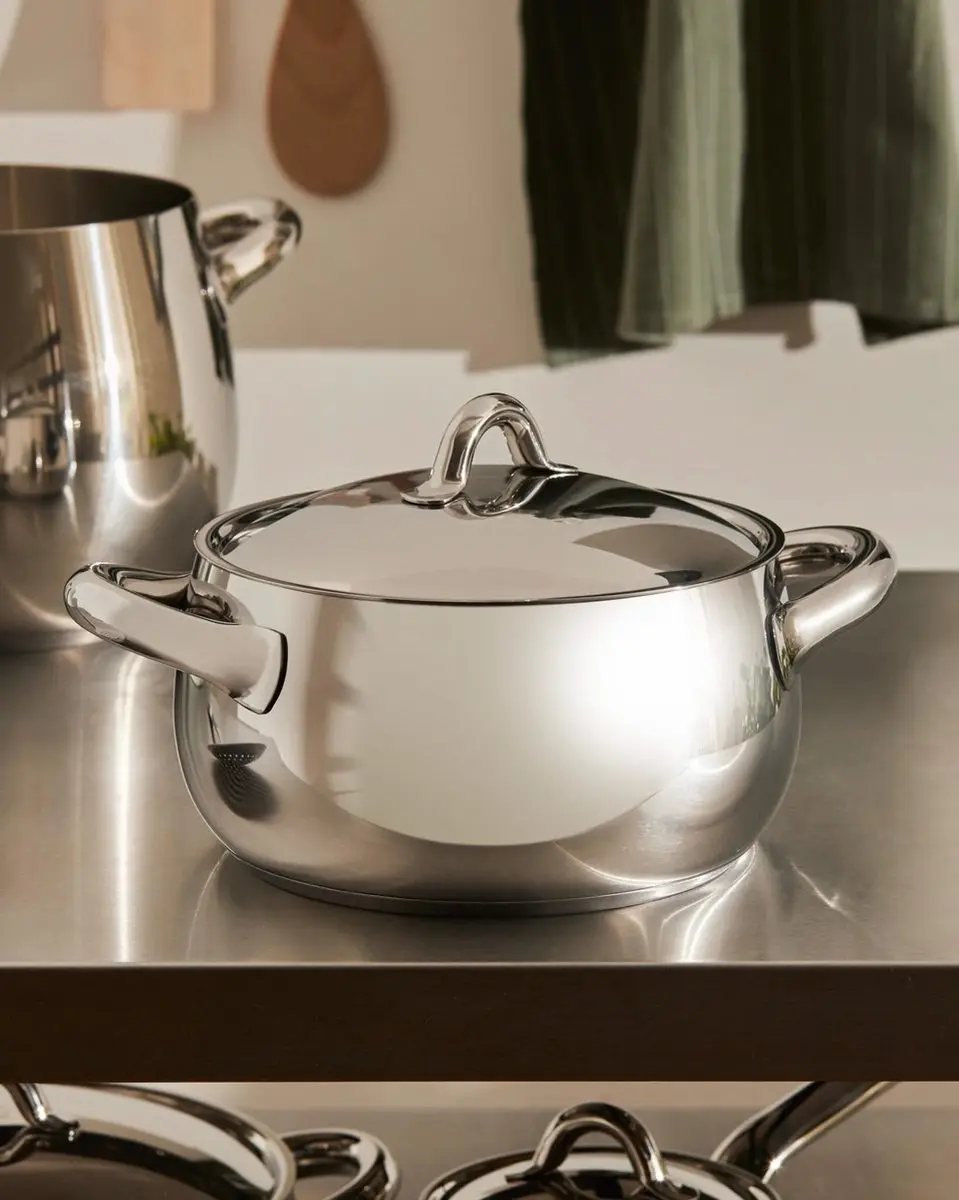 Alessi Kookpan Mami SG101/24 - 5.2L - Ø25.5cm - Zilver