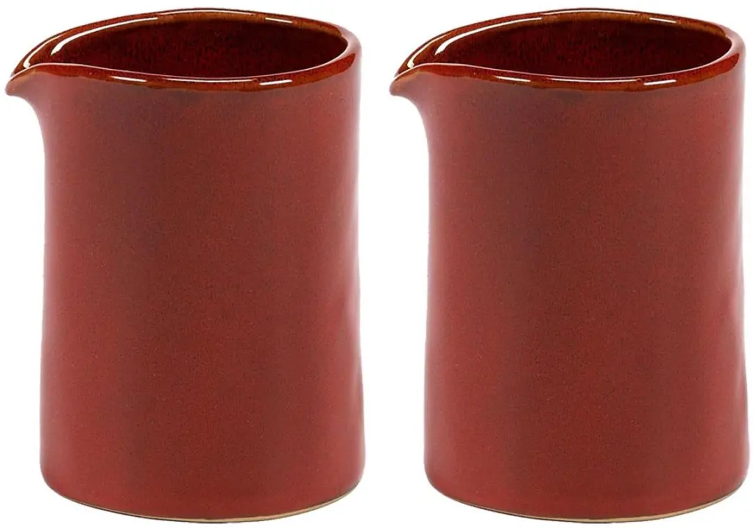 Serax La Mère By Marie Michielssen Melkkan - 2 Stuks - 190ml - Venetian Red