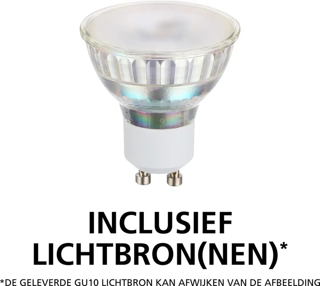 Eglo Cortaderas Vloerlamp GU10 - 144,5cm - Zwart/Goud - Dimbaar - afbeelding 6 van 6
