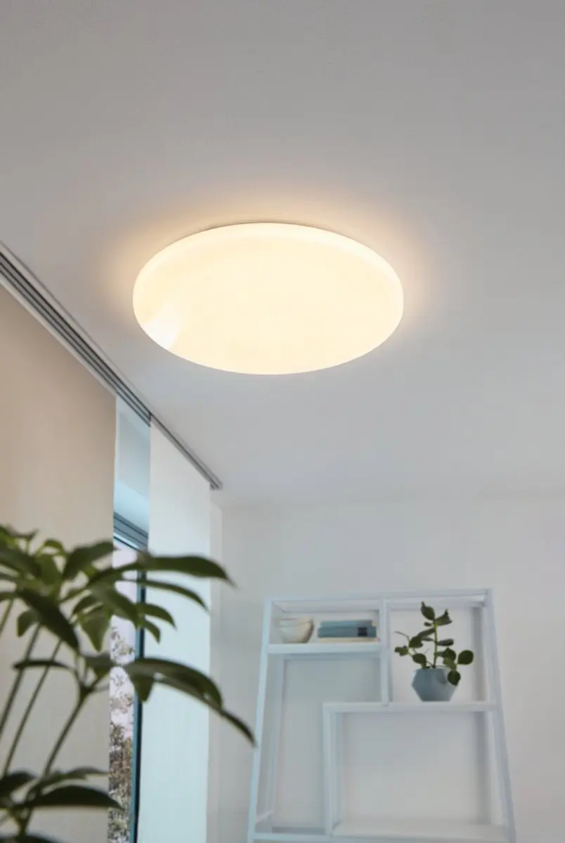 Eglo Frania Wand-/Plafondlamp 49,5W - Ø55cm - Wit