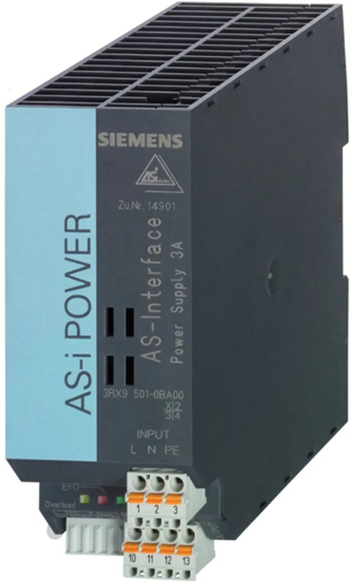 Siemens 3RX95010BA00 DIN-rail Netvoeding