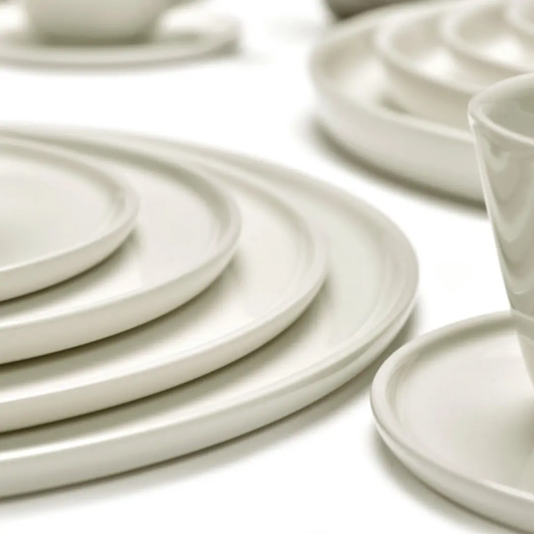 Serax Vincent Van Duysen Cena Plat Bord 22cm - Ivoor