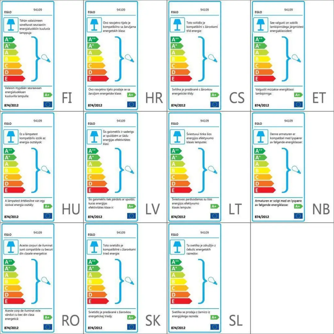 Eglo Riga 1 LED Grondspies 5W - RVS - afbeelding 6 van 6