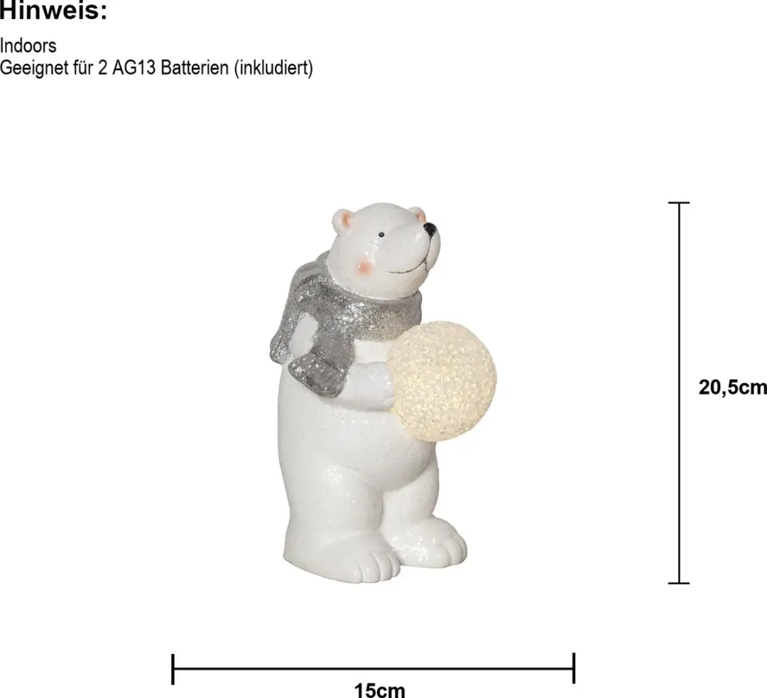 Star Trading Lichtdecoratie LED Figuur 0,03W - Warm wit