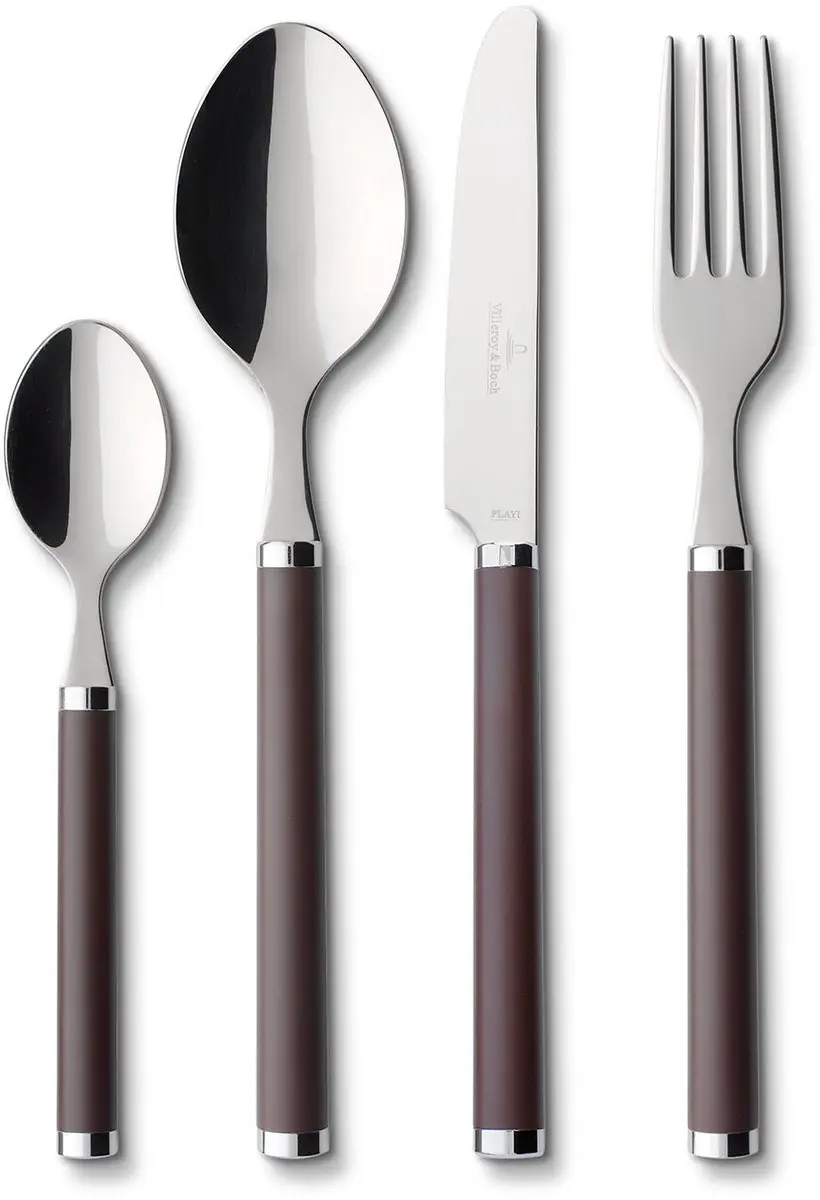 Villeroy & Boch Play! Bestekset Chocolate Brown