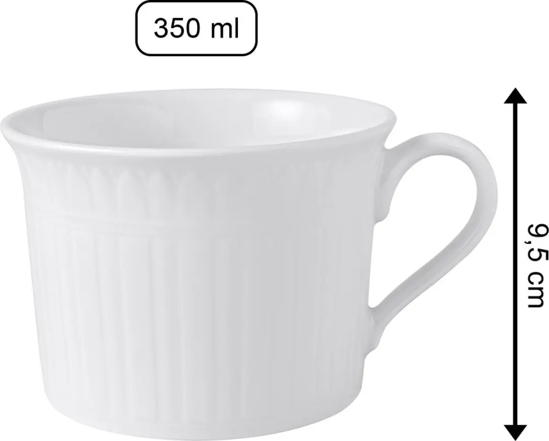 Villeroy & Boch Cappuccinotasse Cellini 350ml - 6 Stuks