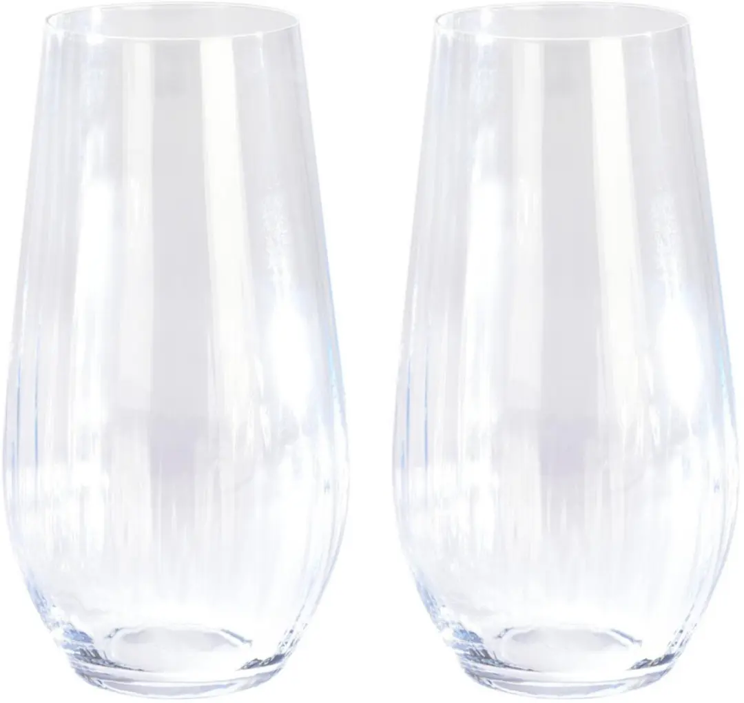 Excellent Houseware Drinkglazen Crystal 580ml - 4 Stuks