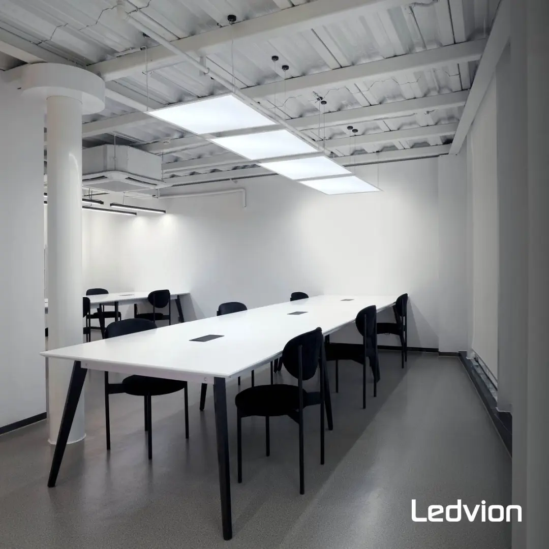 LEDVION 6X LED Paneel 60x60cm 24W 6500K - 6 Stuks