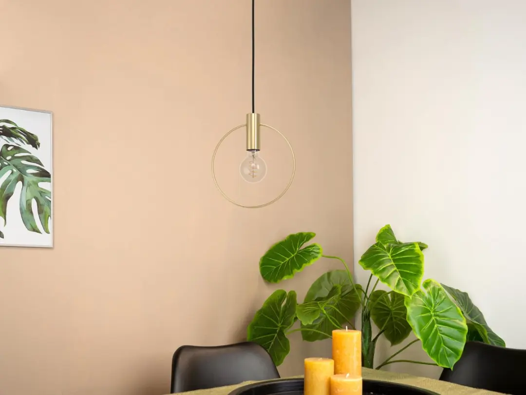 Eglo Manizales Hanglamp - 3x E27 - 25cm - Koper