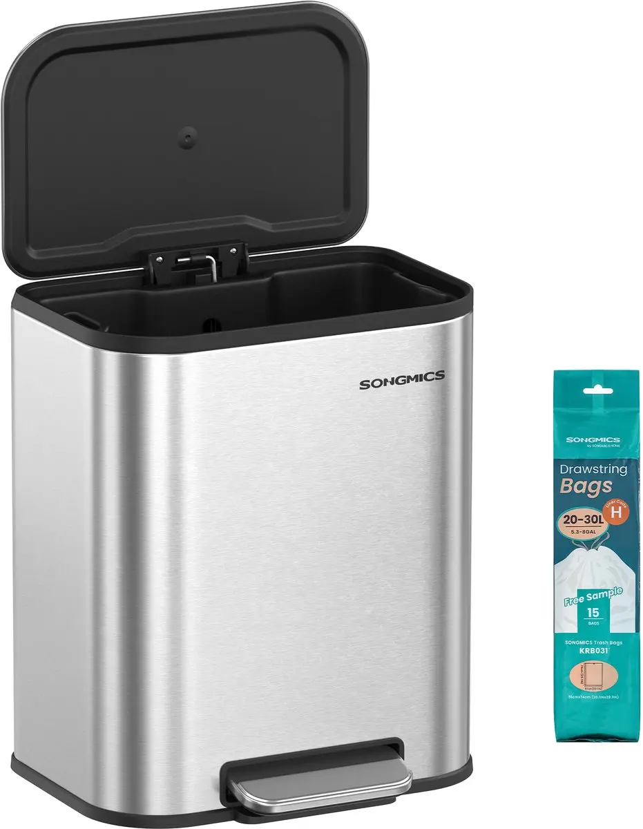 Songmics LTB542E20 Prullenbak 20L