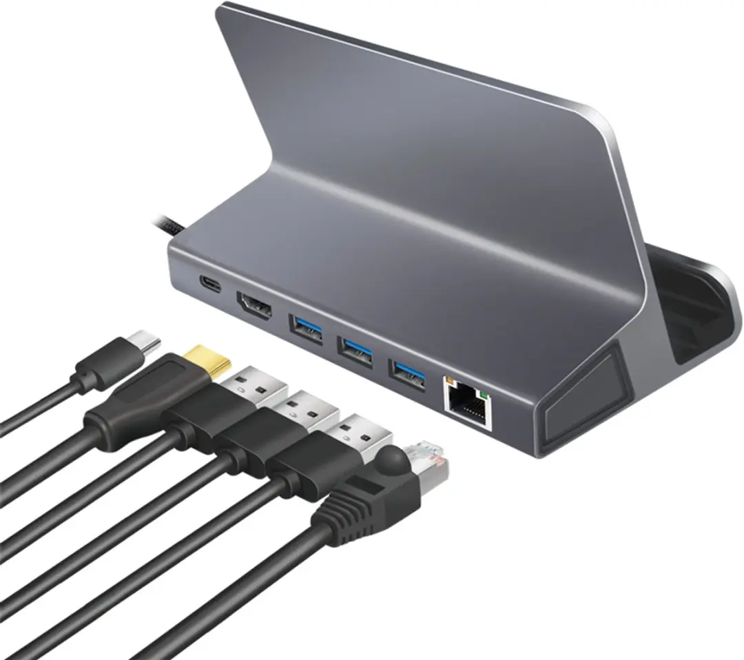 Logilink USB 3.2 Gen1 Dockingstation 6-poorts