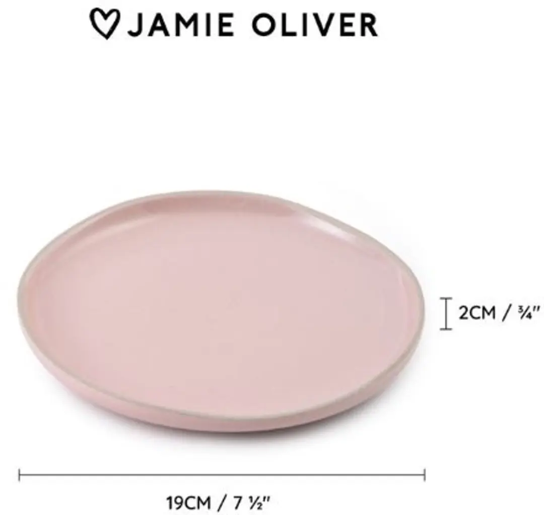 Jamie Oliver Big Love Little Plates Set - 19cm - 4 Stuks