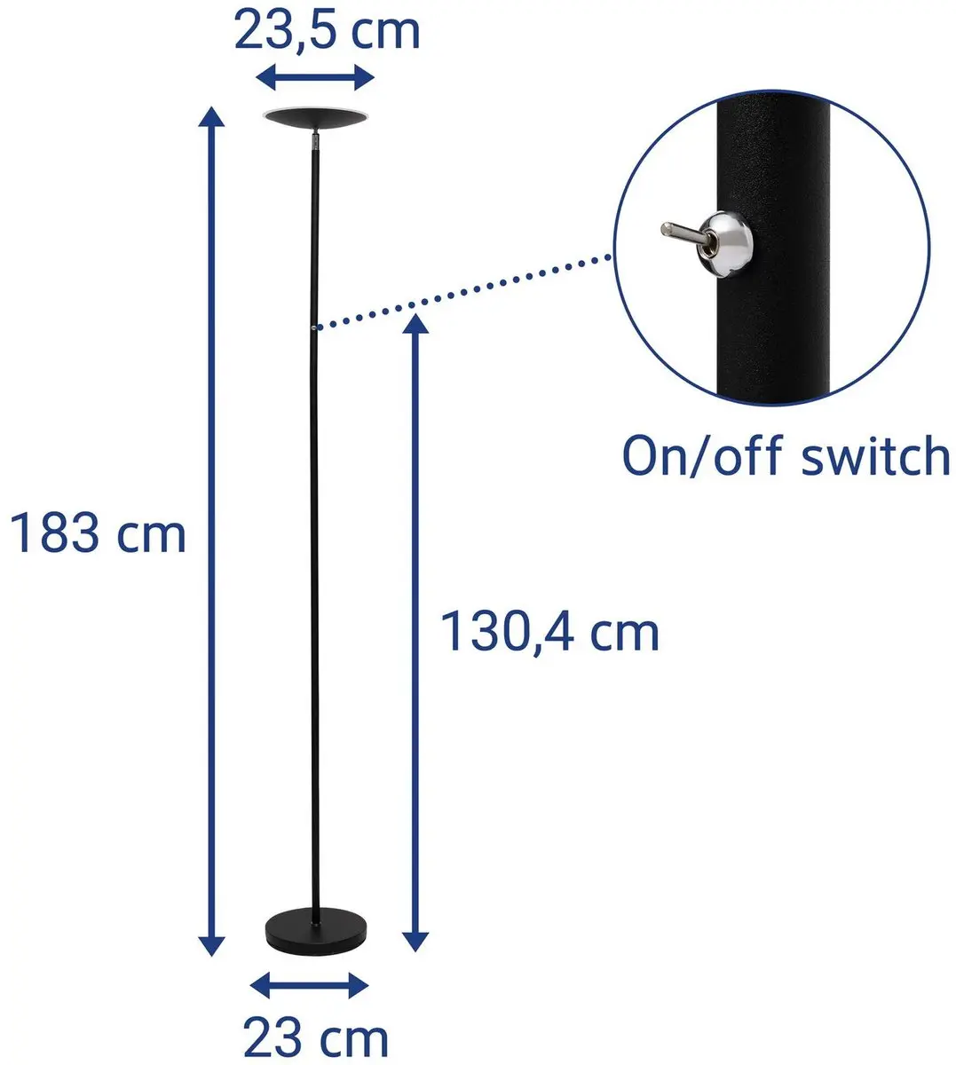 MAULsphere LED Vloerlamp - Zwart - 21W - afbeelding 6 van 6