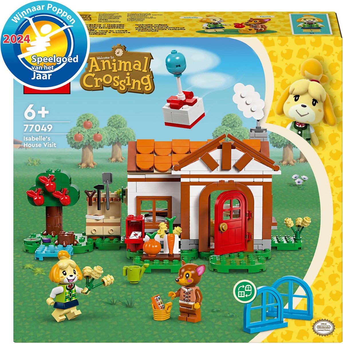 LEGO Animal Crossing Isabelle op Visite - 77049