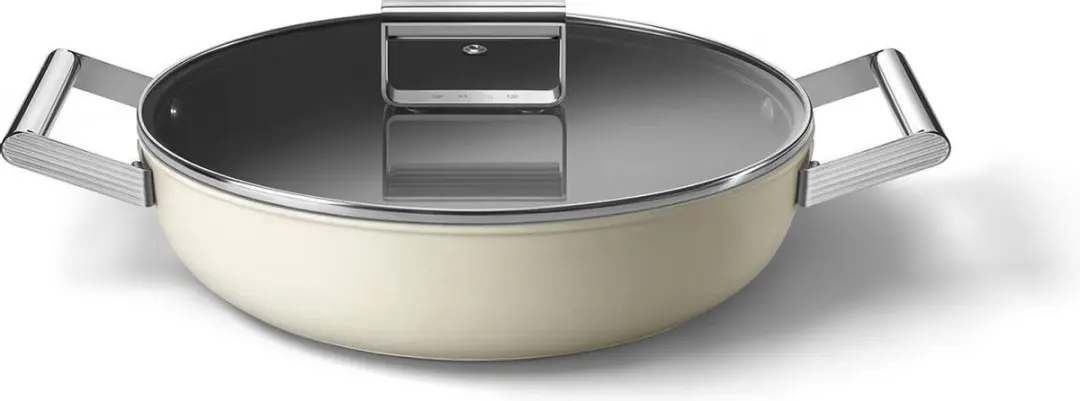 Smeg CKFD2811CRM Hapjespan 28cm - Crème