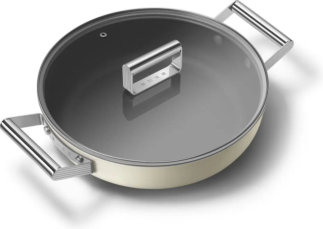 Smeg CKFD2811CRM Hapjespan 28cm - Crème