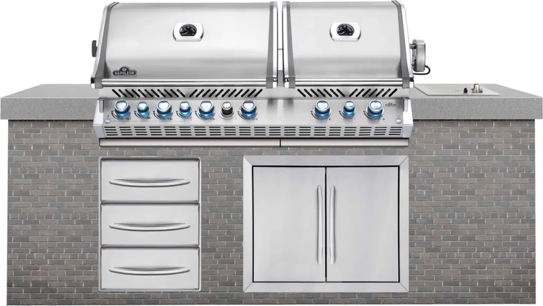 Napoleon Prestige BIPRO 825 Inbouw BBQ - RVS