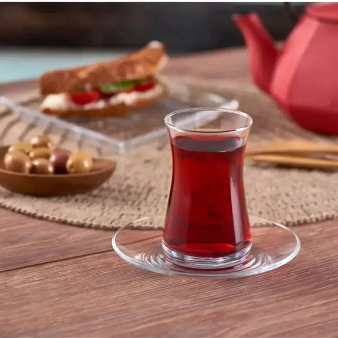 Pasabahce Heybeli Theeglazen Set 6x170ml