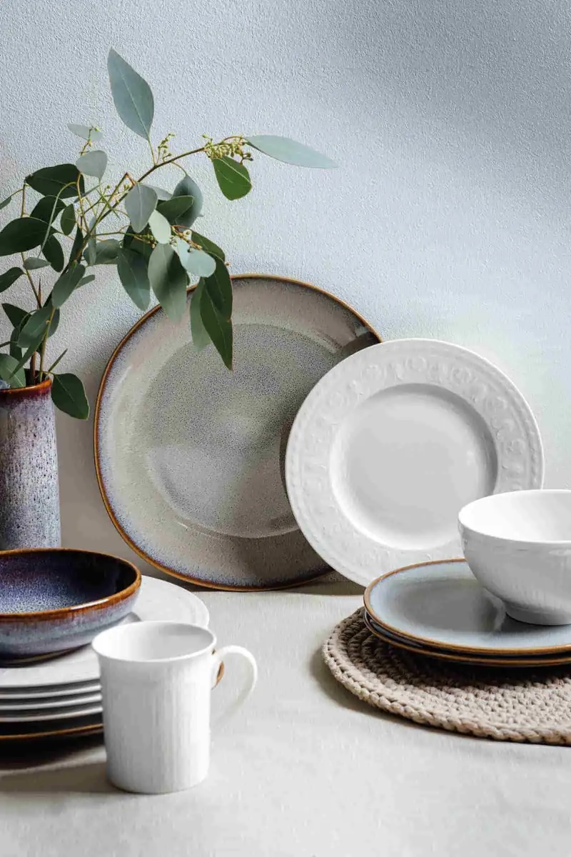 Villeroy & Boch Cellini Koffiebeker Set - 6 Stuks 300ml - Wit/Gekleurd