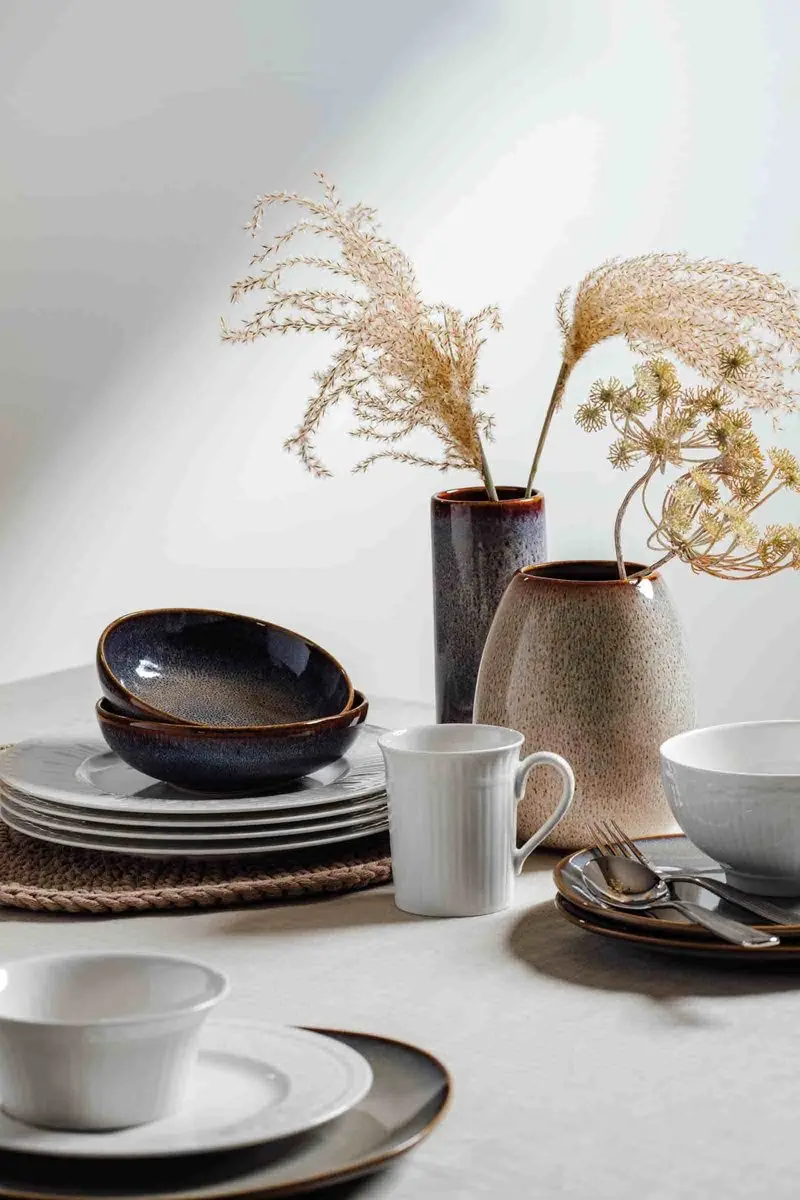 Villeroy & Boch Cellini Koffiebeker Set - 6 Stuks 300ml - Wit/Gekleurd