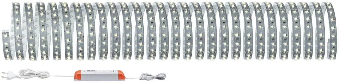 Paulmann MaxLED 500 LED-strip basisset 10m - Warmwit 2700K - Zilver - afbeelding 6 van 6