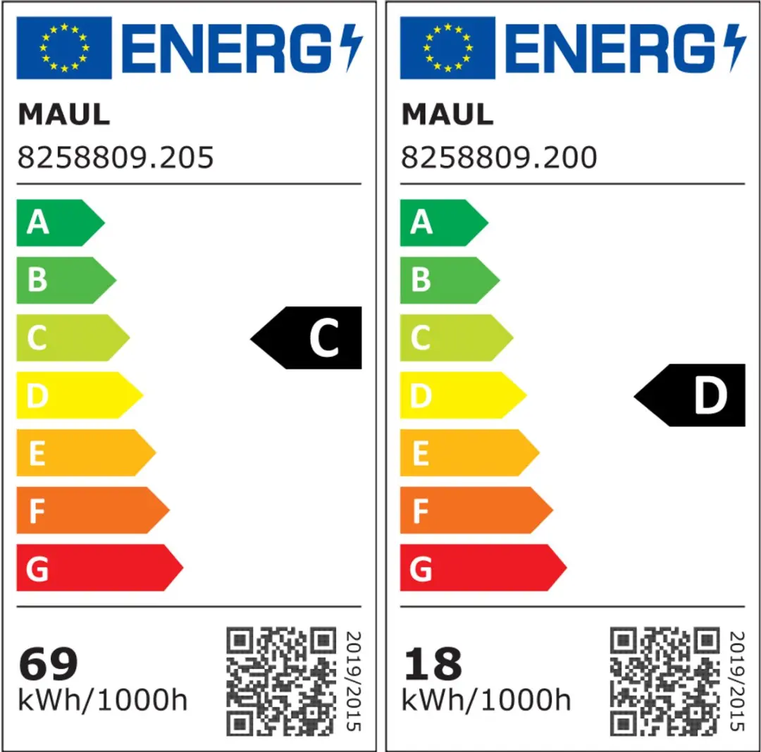 MAULsenja LED Vloerlamp 2x69W - Zilver