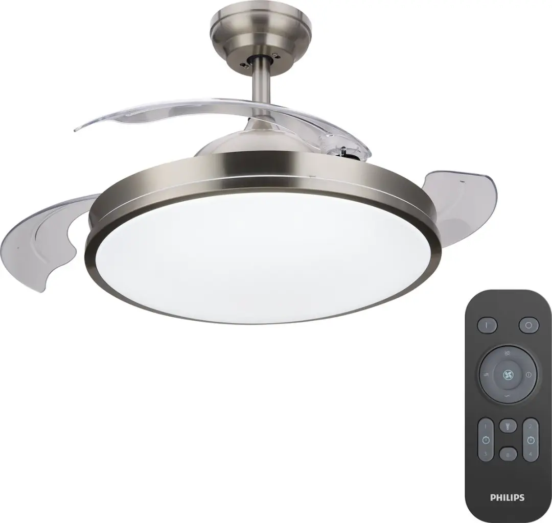 Philips Atlas LED Plafondlamp met Ventilator 48,5cm