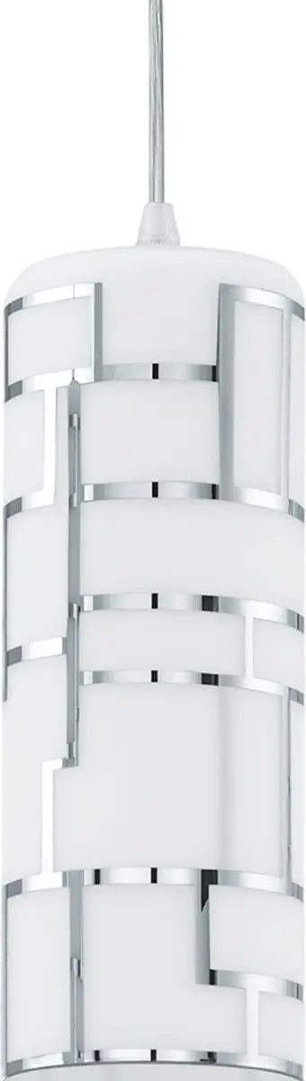 Eglo Bayman Hanglamp 3 Lichts - Wit/Chroom