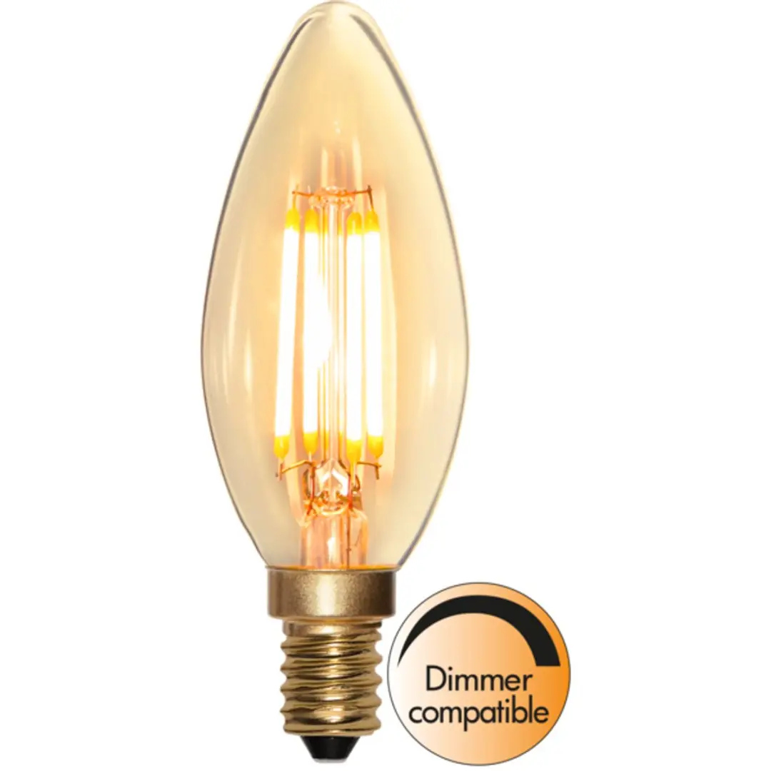 Star Trading LED Kaarslamp Filament E14 3.2W