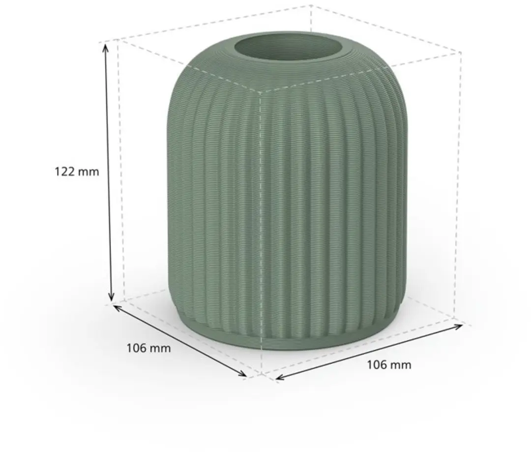 Philips Dome Tafellamp Lightguide - 15.4W - Saliegroen - afbeelding 3 van 3