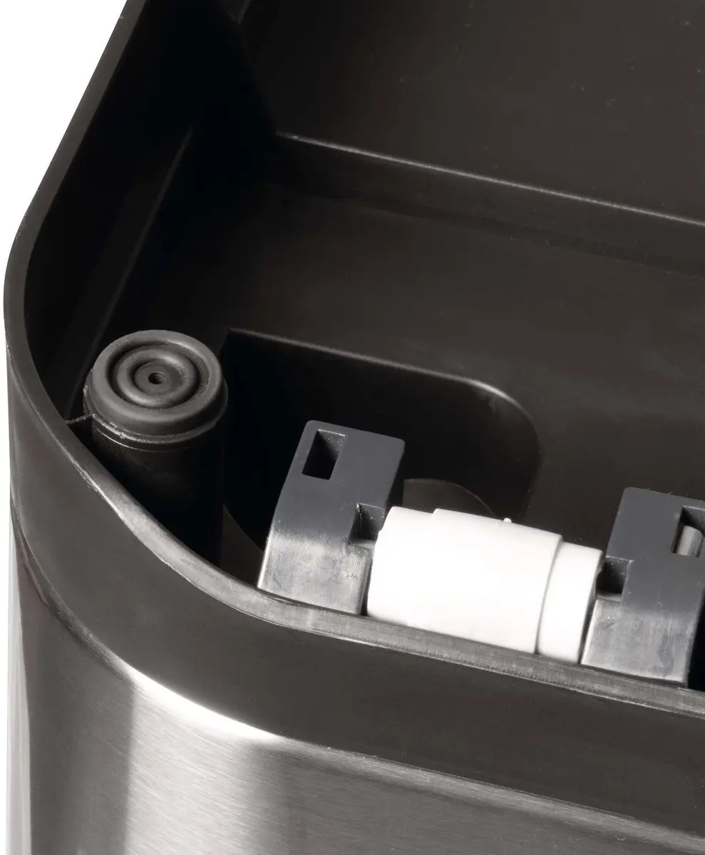 MAUL MAULcycle 40L Afvalbak met voetpedaal - 2 Vakken - Zilver