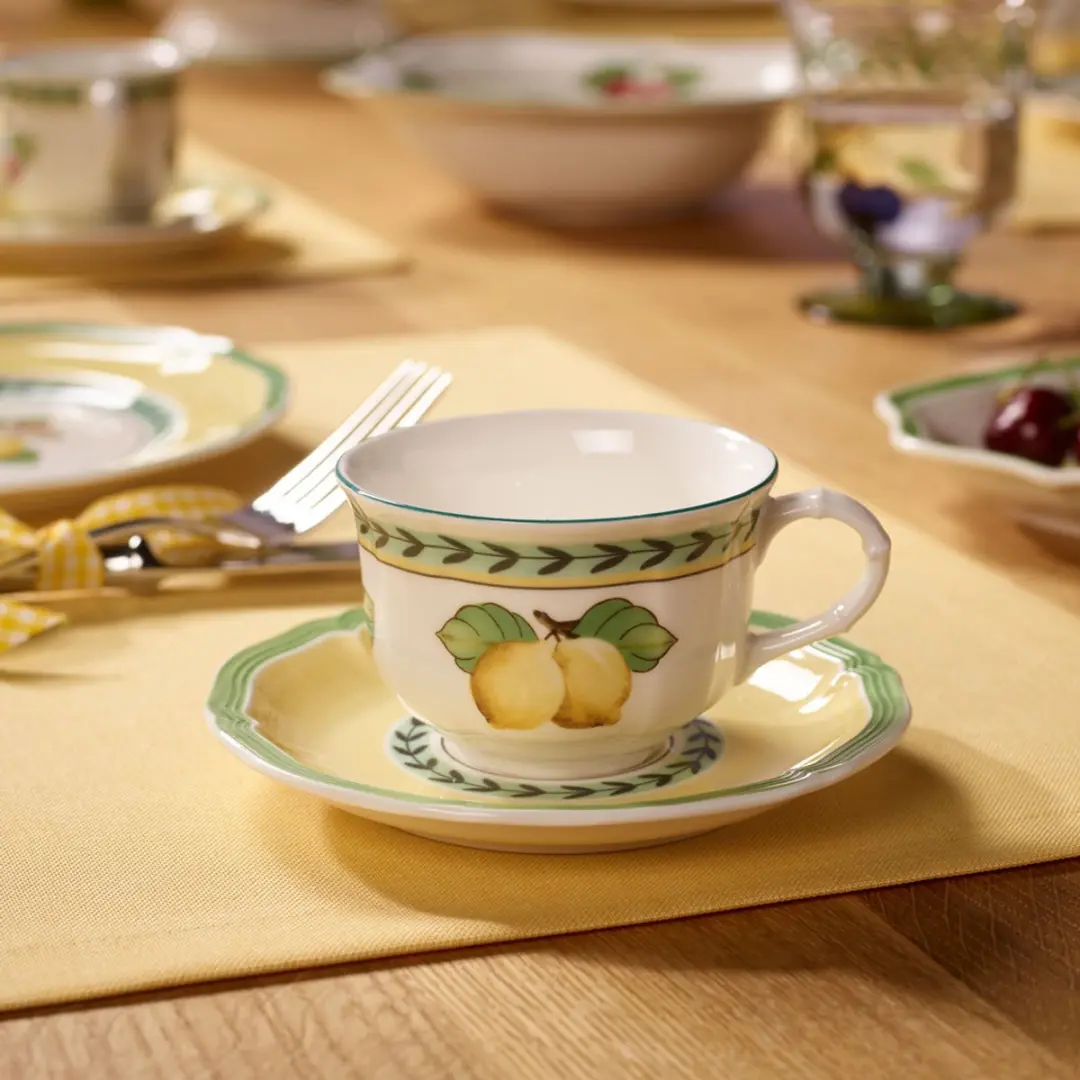 Villeroy & Boch French Garden Fleurence Koffie-/Tee-ondertassen Ø14,5cm - 6 Stuks