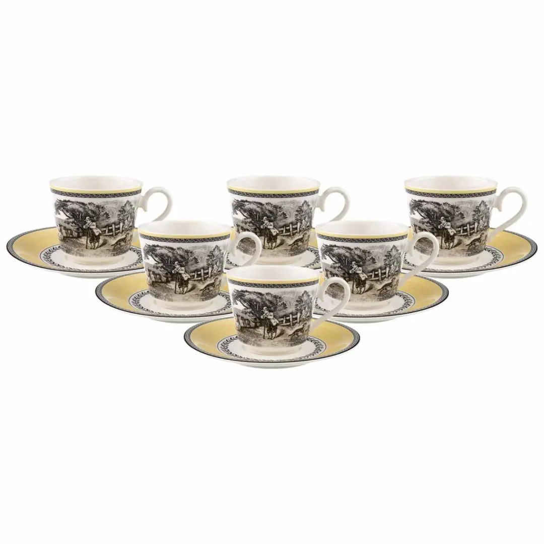 Villeroy & Boch Audun Ferme Frühstückstassen Set 6-delig