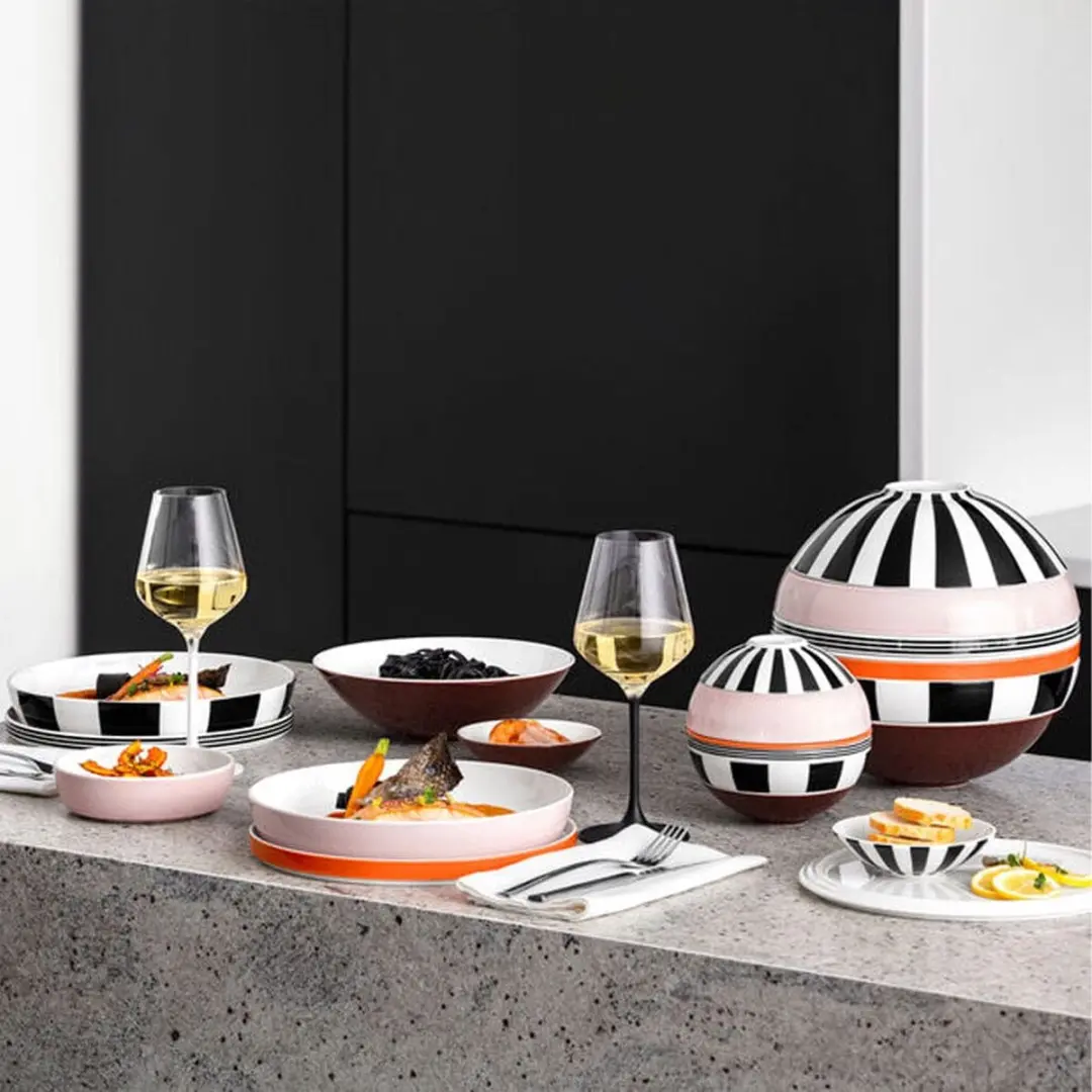 Villeroy & Boch La Boule Memphis Serviesset - 7-delig - afbeelding 3 van 6