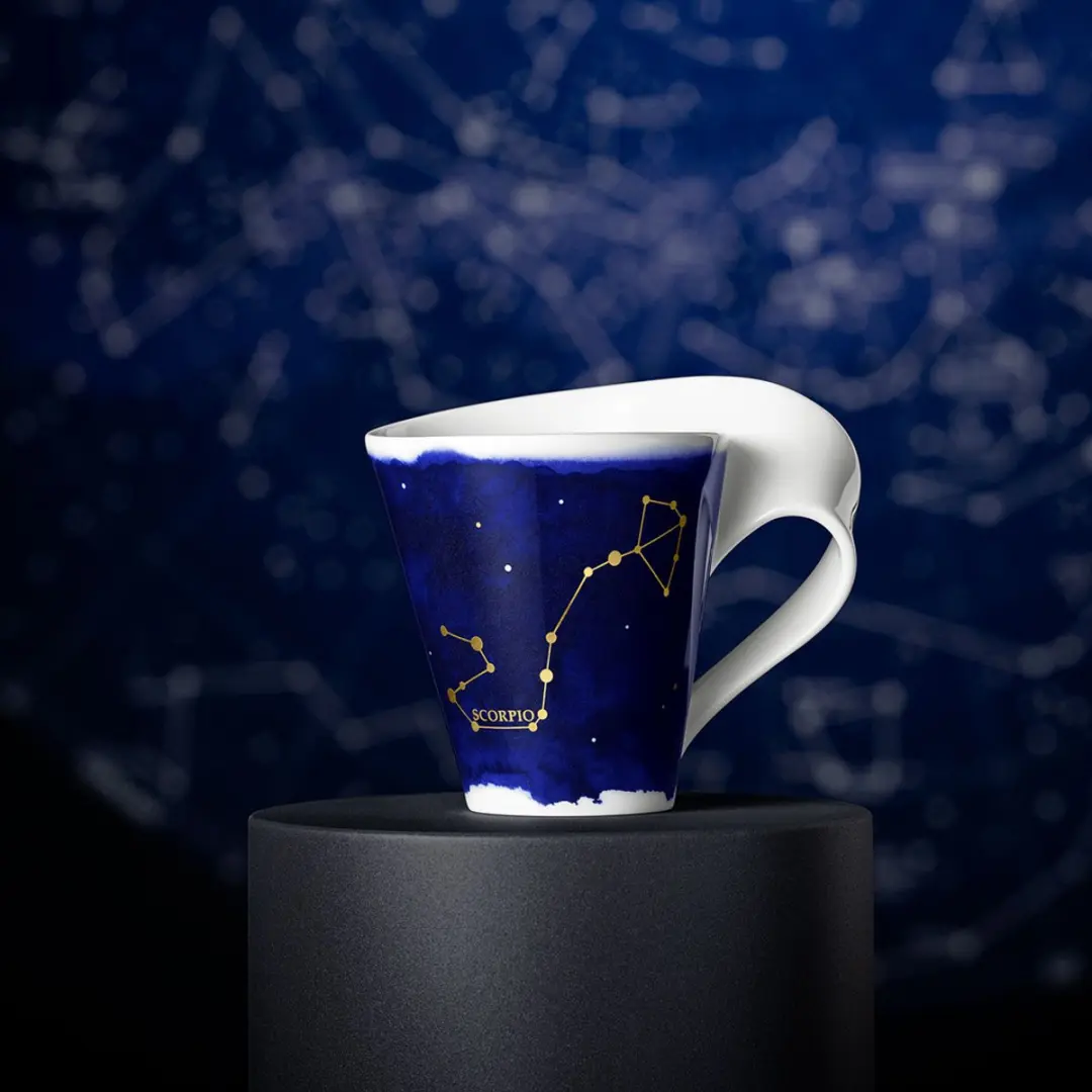 Villeroy & Boch Skorpion NewWave Tasse 300ml - wit-blauw