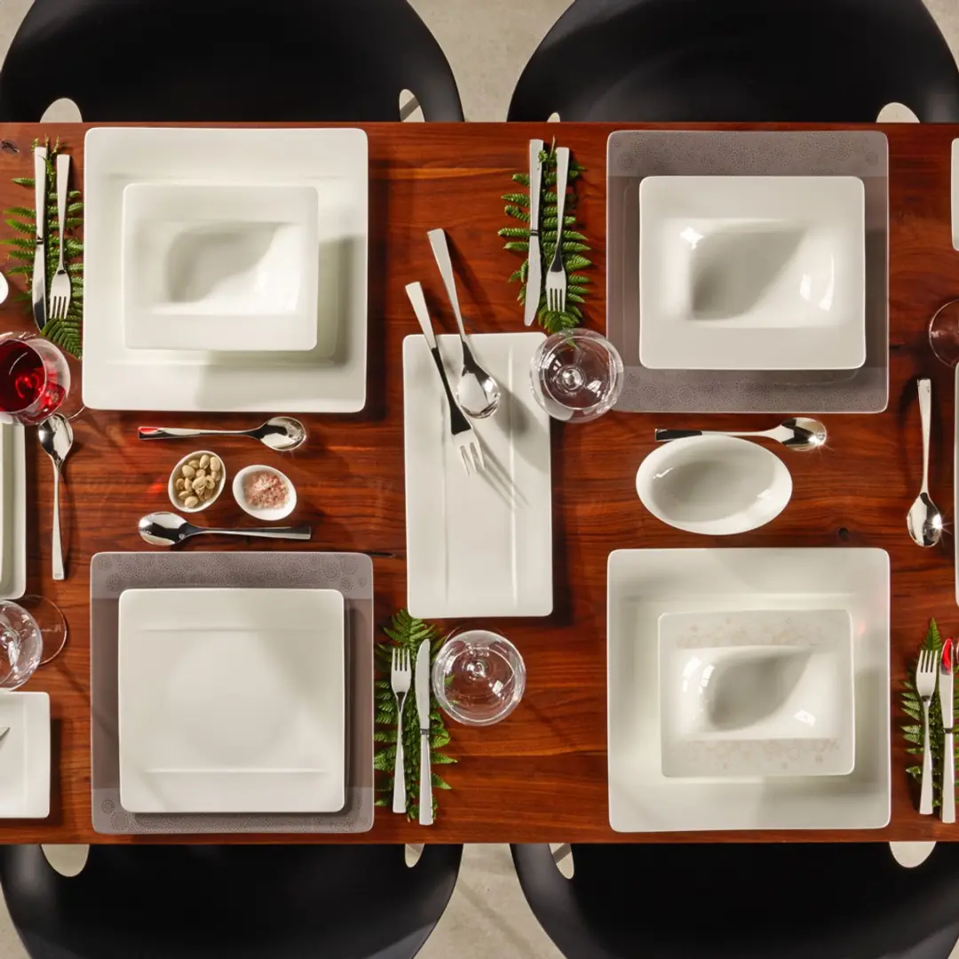 Villeroy & Boch Modern Grace Kombiservice - 30-delig wit-gekleurd
