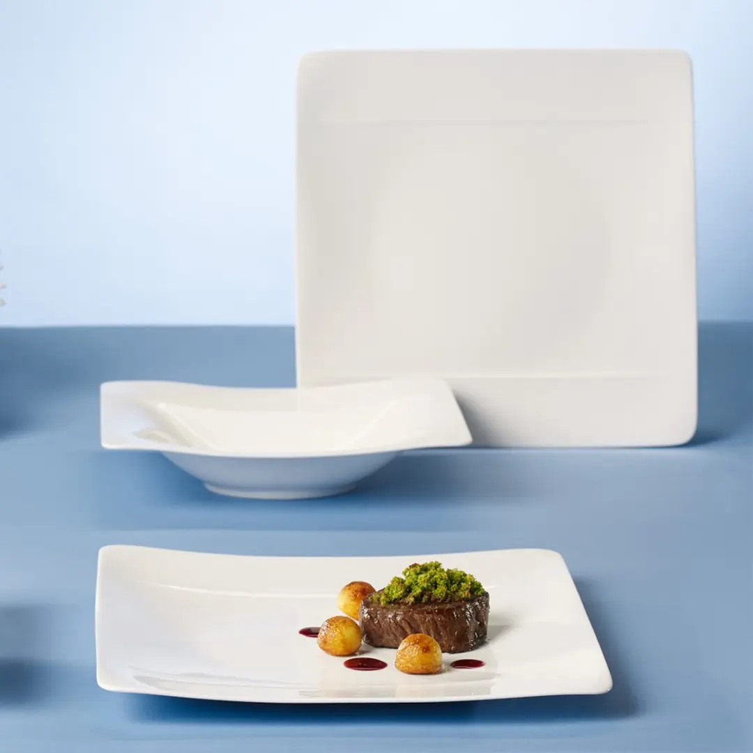 Villeroy & Boch Modern Grace Kombiservice - 30-delig wit-gekleurd