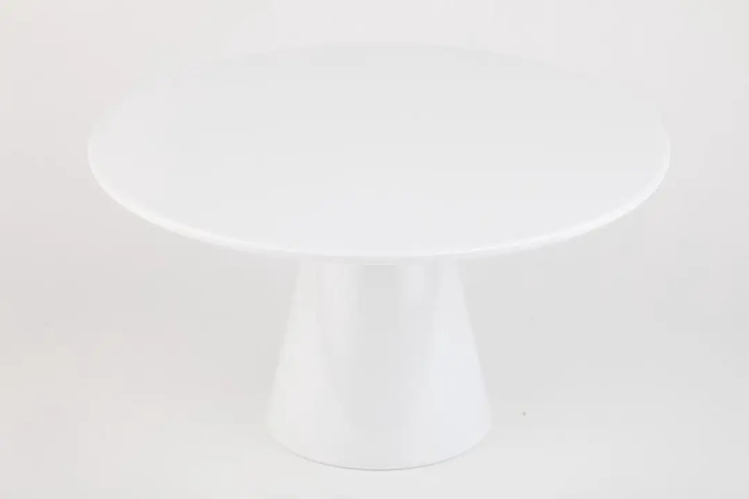 HENDI Melamine Taartschaal - Wit - Set van 2