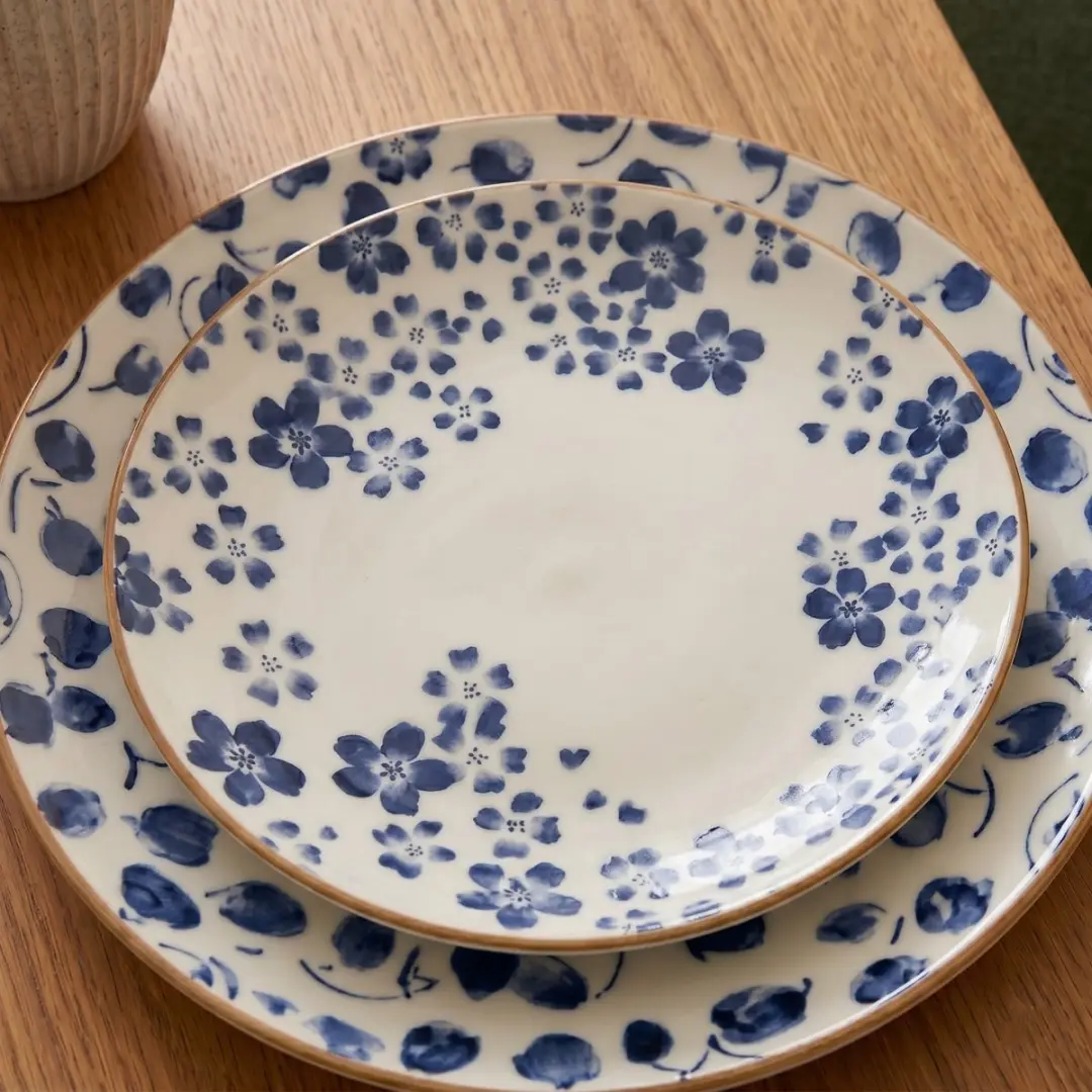 Cookinglife Dinerborden Fleuris Ø27cm - 6 Stuks