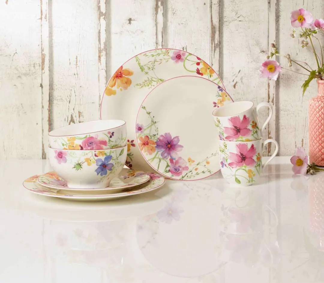 Villeroy & Boch Mariefleur Basic Frühstücksteller - Ø21cm - 6 Stuks