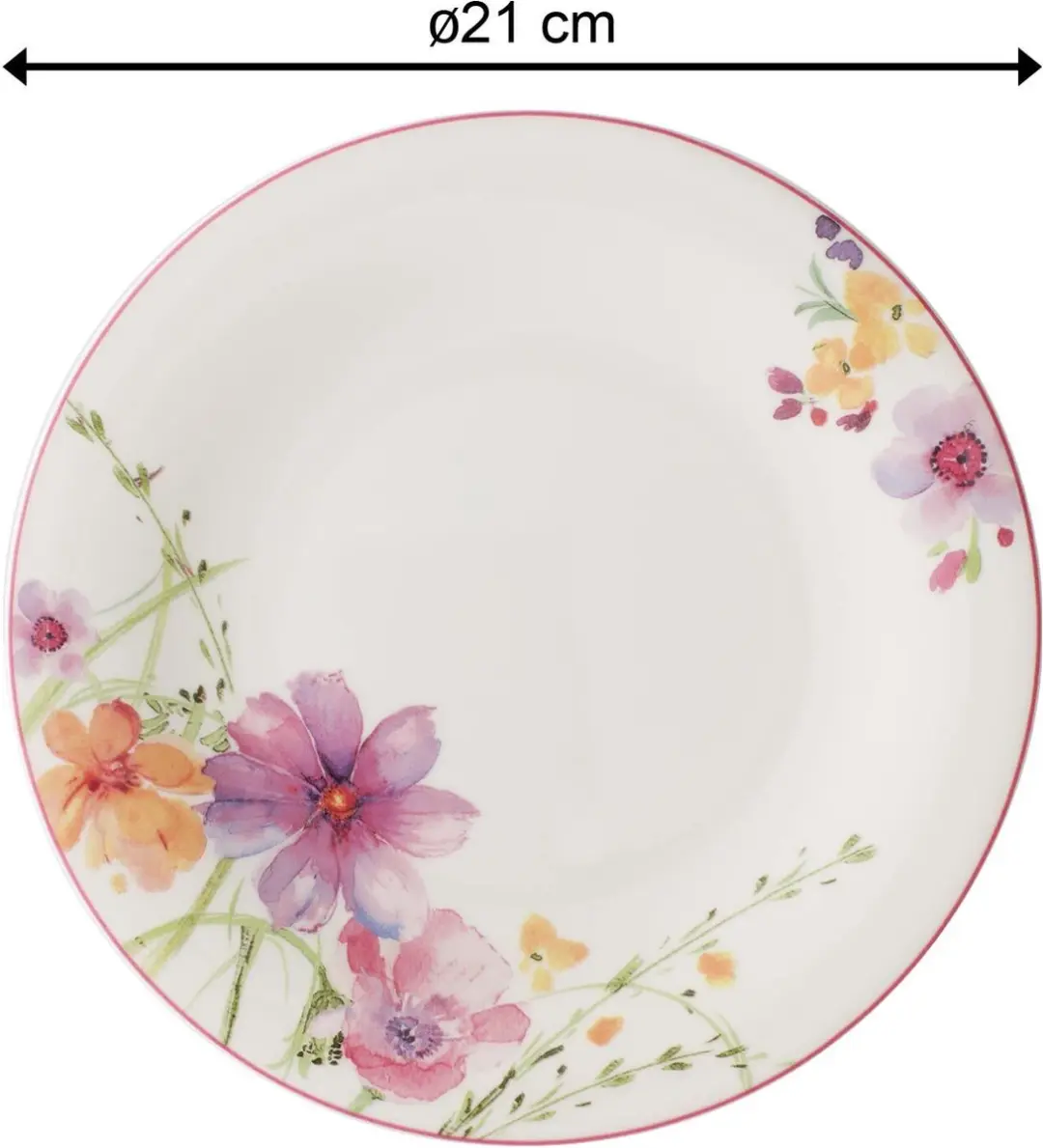 Villeroy & Boch Mariefleur Basic Frühstücksteller - Ø21cm - 6 Stuks