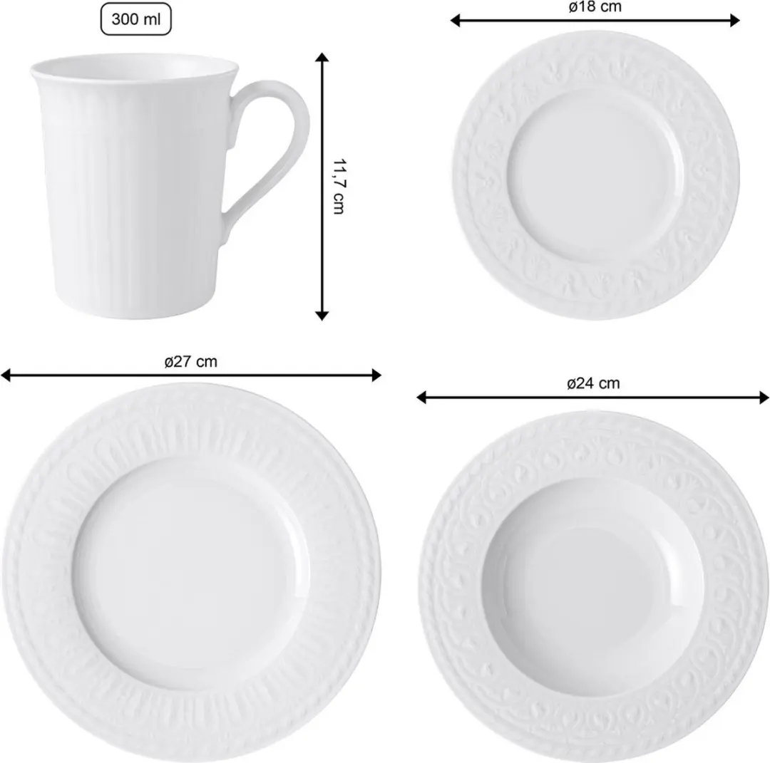 Villeroy & Boch Cellini Set van 24 - 6 Personen
